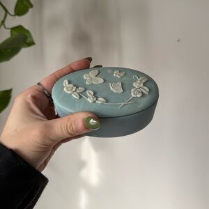 Porcelain Trinket Box 🦋
